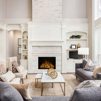 Modern Flames Redstone Square Electric Fireplace With Logs – 42”