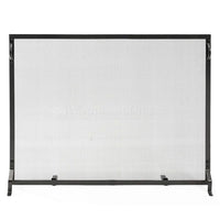 Plain Flat Fireplace Screen - 38" x 30"