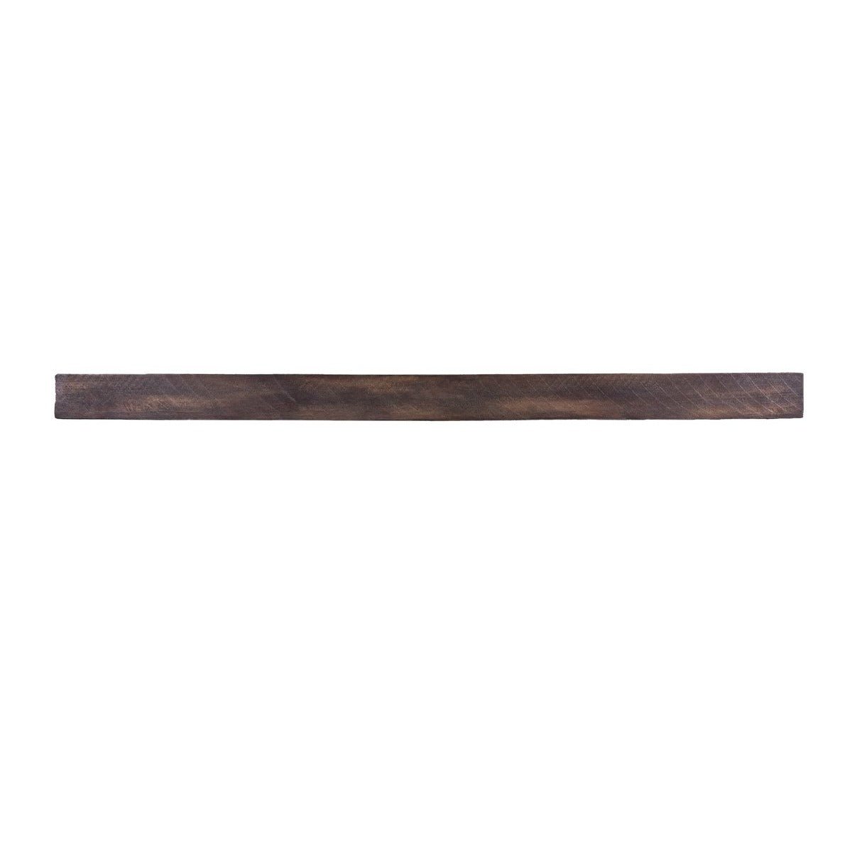 Flat Sawn Non-Combustible Concrete Mantel Shelf Maduro Finish - ExceptionalFire