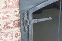 Forged Iron - Arch Conversion - Masonry and Prefab Fireplace Glass Doors - ExceptionalFire