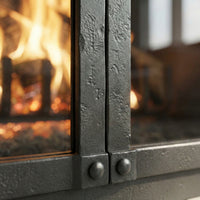 Milwaukee Forged Iron - Masonry & Prefab Fireplace Glass Doors | Custom