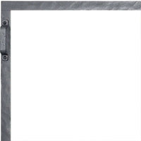 Free Standing Fireplace Screen Custom Made Craftsman Forged Rectangle - ExceptionalFire