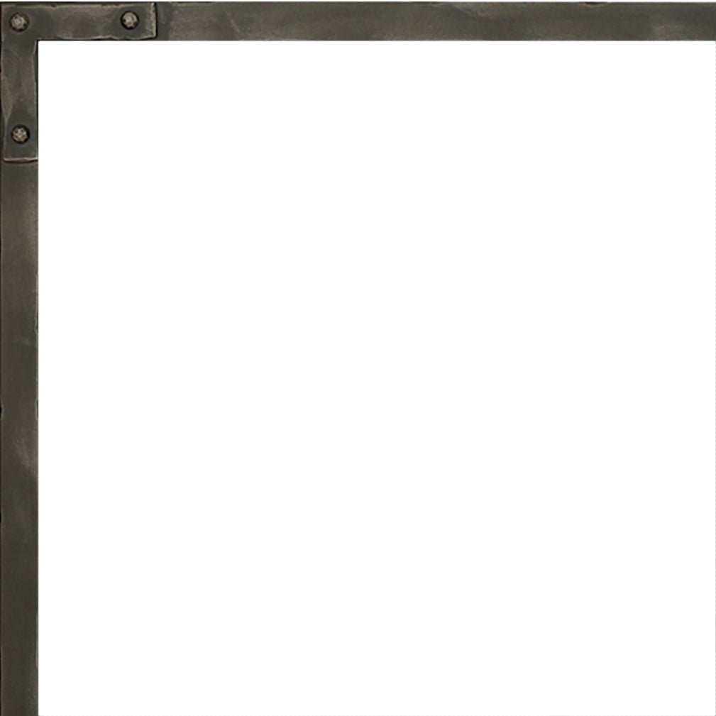 Free Standing Fireplace Screen Custom Made Craftsman Old World Rectangle Montana Morning Design - ExceptionalFire