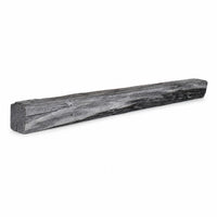 Cabin Pine Non-Combustible Concrete Mantel Shelf Weathered Grey Finish