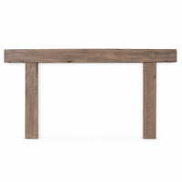 Hitching Post Non-Combustible Fireplace Surround Pale Honey Finish