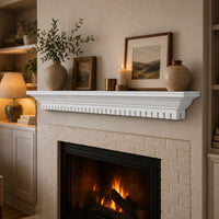 Federal Non-Combustible Mantel Shelf Luna Finish
