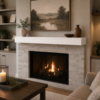 Classic Wood Mantel Shelf Kit Luna