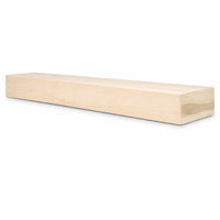 Classic Wood Mantel Shelf Kit Unfinished