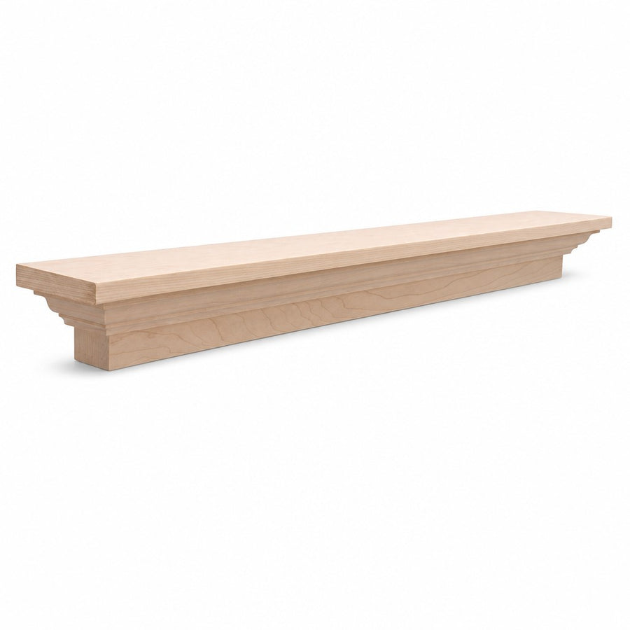 Madison Wood Mantel in Unfinished