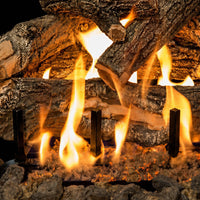 18" Arizona Weathered Oak Vented Gas Log Set | Grand Canyon