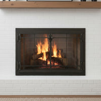 Craftsman - Masonry & Prefab Fireplace Glass Doors | Custom