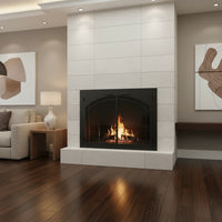 Carolina Steel Fireplace Glass Door Arch Conversion | Masonry & Zero Clearance | Custom