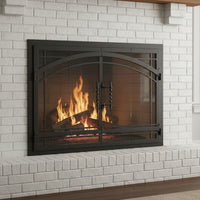 Madrid - Masonry & Prefab Fireplace Glass Doors | Custom