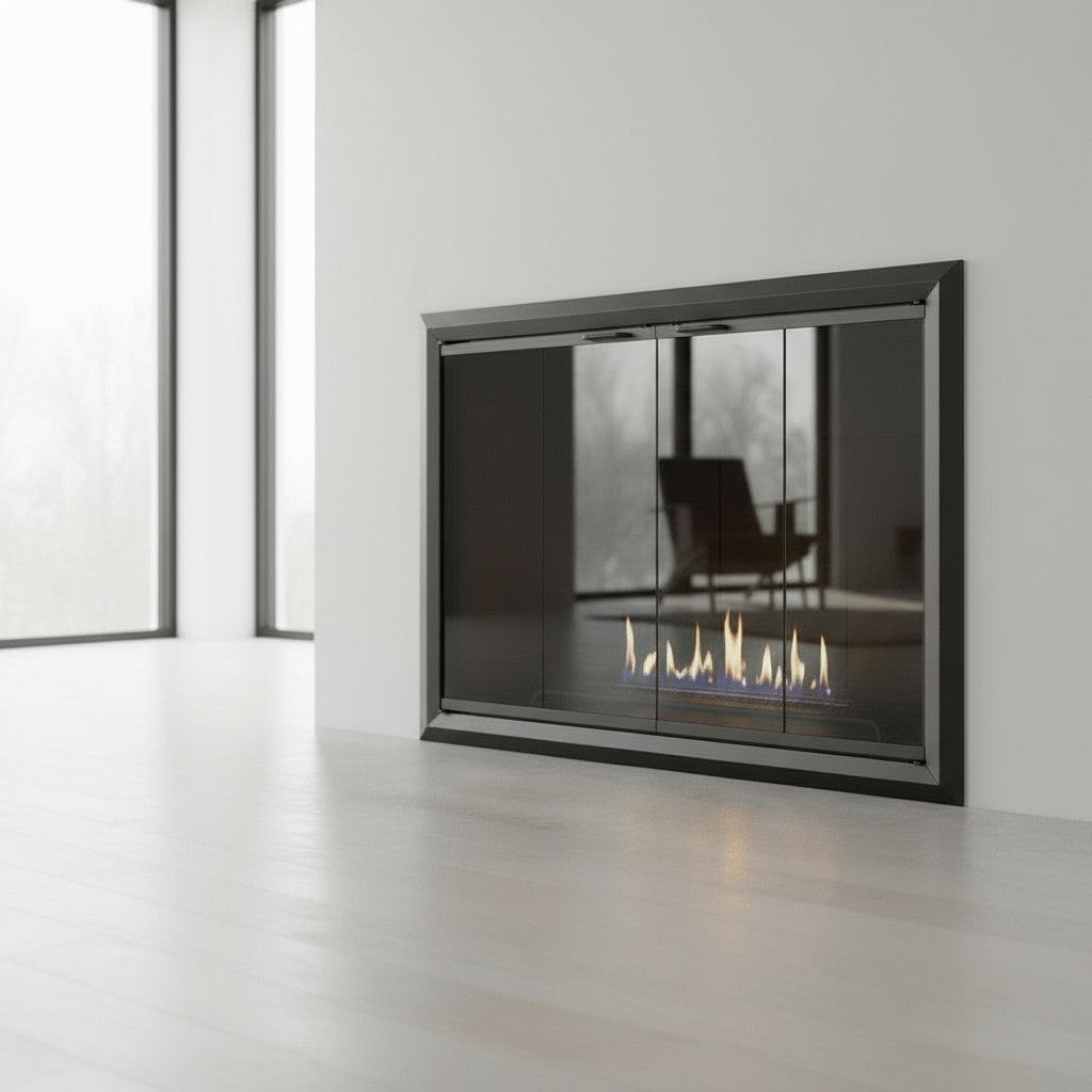 Apex - Masonry & Prefab Fireplace Glass Doors