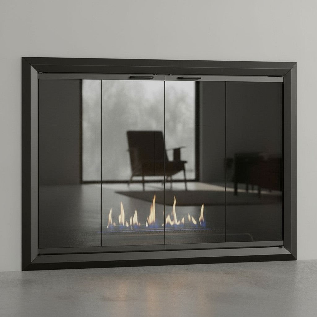 Apex - Masonry & Prefab Fireplace Glass Doors