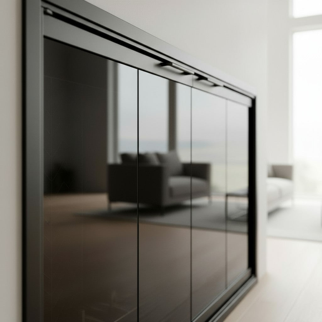 Cabot - Steel Masonry Fireplace Glass Doors
