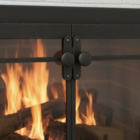 Craftsman - Masonry & Prefab Fireplace Glass Doors | Custom