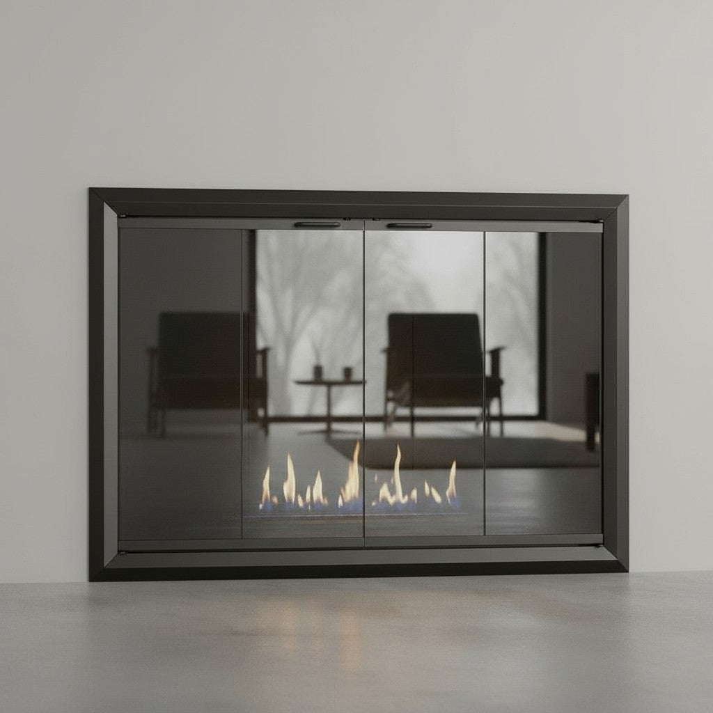 Apex - Masonry & Prefab Fireplace Glass Doors