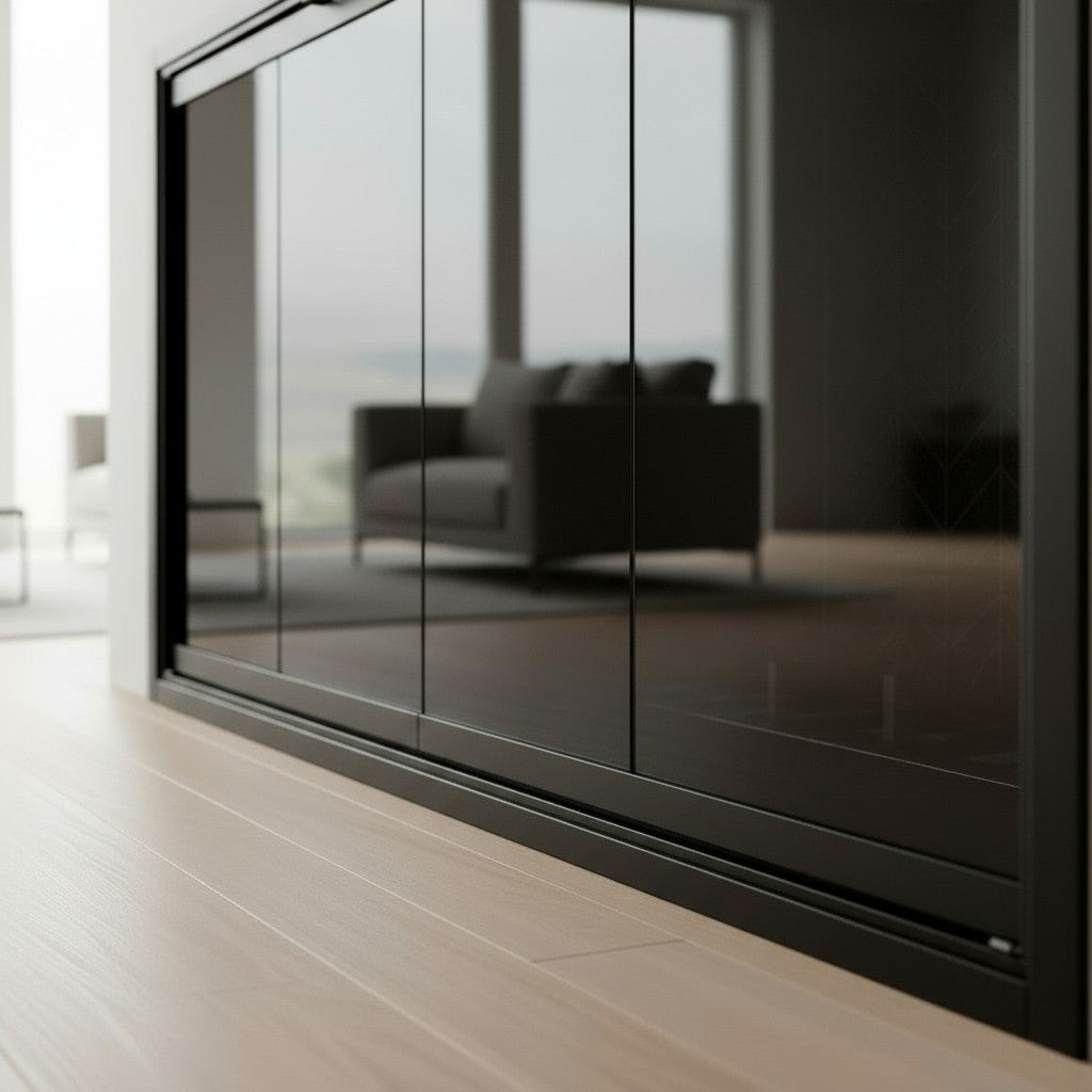 Cabot - Steel Masonry Fireplace Glass Doors
