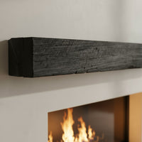Grist Mill Non-Combustible Concrete Mantel Shelf Eclipse Finish