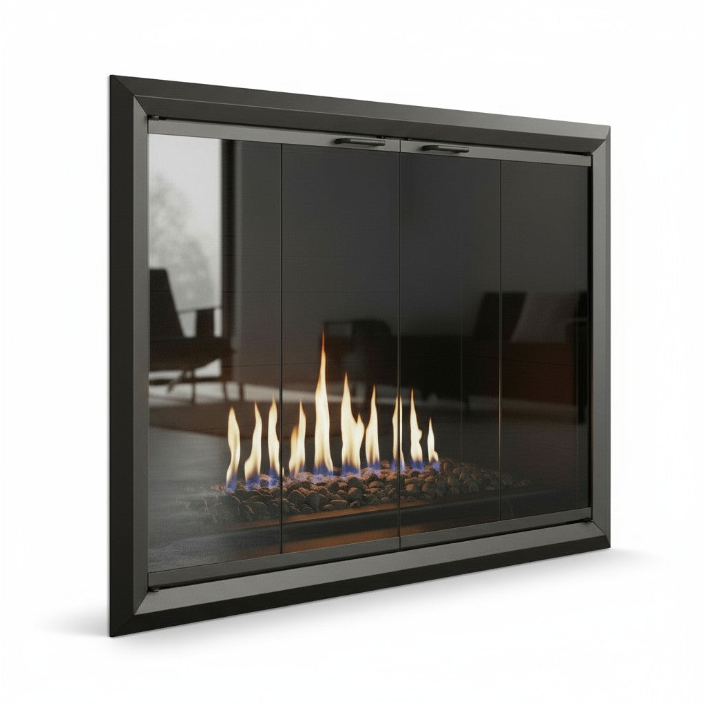 Apex - Masonry & Prefab Fireplace Glass Doors