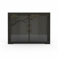 Oak Tree - Masonry & Prefab Fireplace Glass Doors | Custom