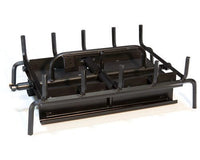 Grand Canyon 36" Assembled 3-Burner See-Through Vented Gas Burner System with Electronic Ignition & Rock Kit