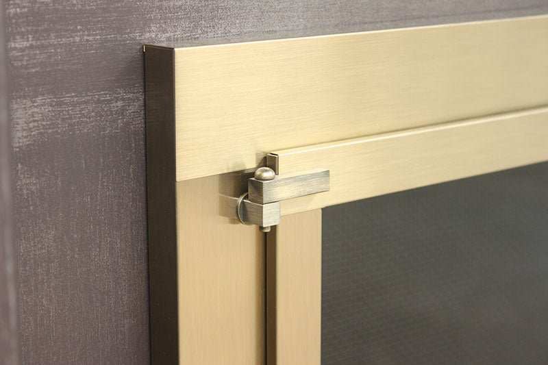 Heritage - Masonry Steel Fireplace Glass Doors - ExceptionalFire