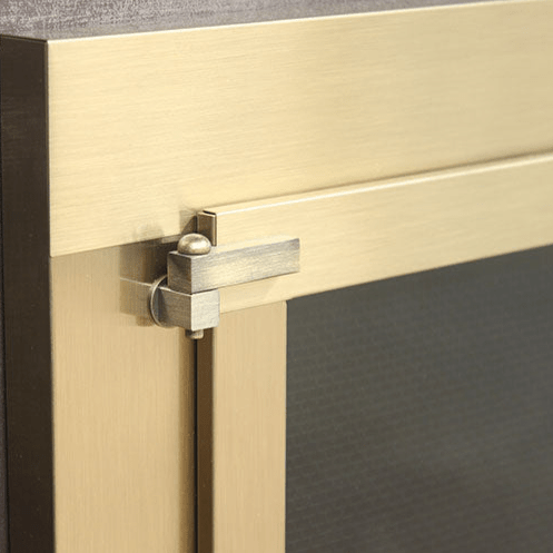 Heritage - Masonry Steel Fireplace Glass Doors - ExceptionalFire