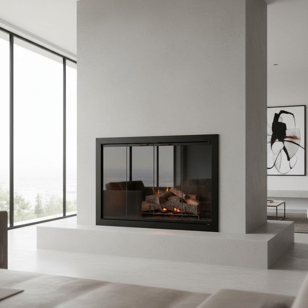 Brookfield - Masonry & Prefab Fireplace Glass Doors