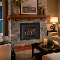 IronStrike Madison Park 27" Direct Vent Gas Fireplace Insert - Model MADISON PARK 27 — lifestyle
