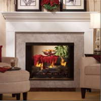 Empire Breckenridge Premium 36" Peninsula Vent-Free Gas Firebox - Model VFP36PB2E