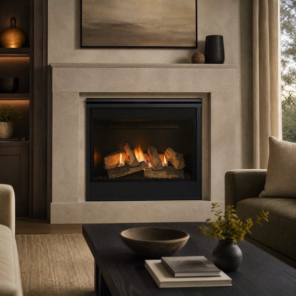 Majestic Mercury 32" Direct Vent Gas Fireplace — lifestyle