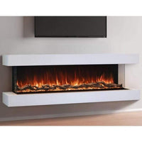 Modern Flames Landscape Pro 80" Electric Fireplace Wall Mount Studio Suite - Model WMC-80LPM-CS - ExceptionalFire