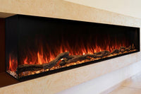 Modern Flames Landscape Pro Multi 80-Inch Three-Sided Electric Fireplace - Model LPM-8016-WMC - ExceptionalFire
