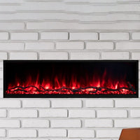 Modern Flames Landscape Pro Slim 56-Inch Built In Wall Mount Electric Fireplace - Model LPS-5614 - ExceptionalFire