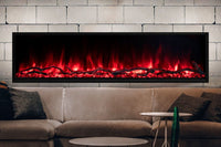 Modern Flames Landscape Pro Slim 80-Inch Built In Wall Mount Electric Fireplace - Model LPS-8014 - ExceptionalFire