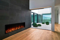 Modern Flames Landscape Pro Slim 96-Inch Built In Wall Mount Electric Fireplace - Model LPS-9614 - ExceptionalFire