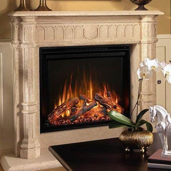 Modern Flames RS-3626 RedStone 36-inch electric fireplace insert with Hybrid-FX flame technology and integrated heater
