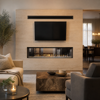 Montigo Distinction 63" See-Through Direct Vent Gas Fireplace - Model D6315 ST — lifestyle