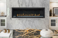 Montigo Delray 72" Direct Vent Linear Gas Fireplace - Model Delray 72