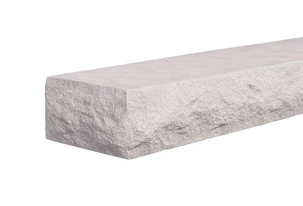 Natural Cut Stone Non-Combustible Mantel Shelf Arctic Blast finish - ExceptionalFire
