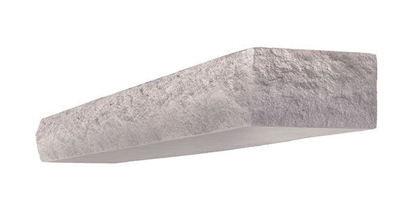 Natural Cut Stone Non-Combustible Mantel Shelf Arctic Blast finish - ExceptionalFire