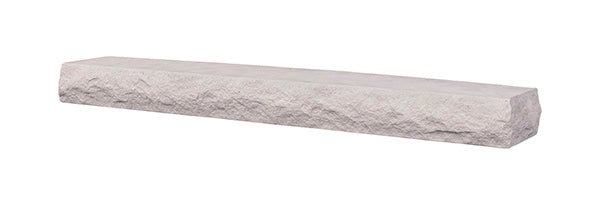 Natural Cut Stone Non-Combustible Mantel Shelf Arctic Blast finish - ExceptionalFire