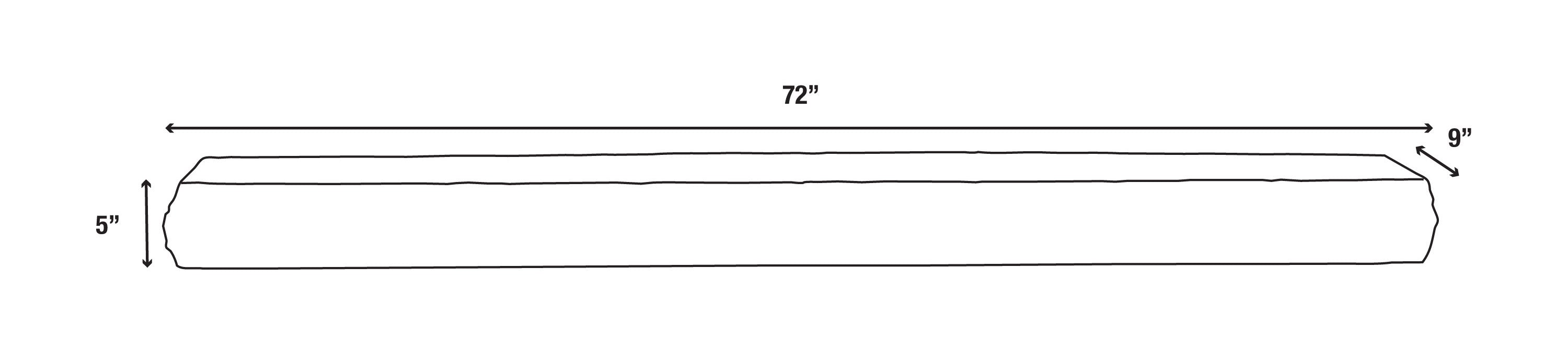 Natural Cut Stone Non-Combustible Mantel Shelf Arctic Blast finish - ExceptionalFire