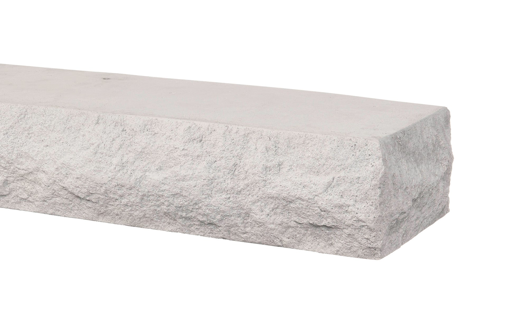 Natural Cut Stone Non-Combustible Mantel Shelf Arctic Blast finish - ExceptionalFire