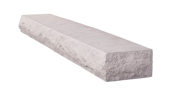 Natural Cut Stone Non-Combustible Mantel Shelf Arctic Blast finish - ExceptionalFire