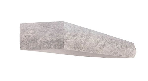 Natural Cut Stone Non-Combustible Mantel Shelf Arctic Blast finish - ExceptionalFire