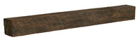New River Weathered Beam Non-Combustible Mantel Shelf TOASTED RYE Finish - ExceptionalFire