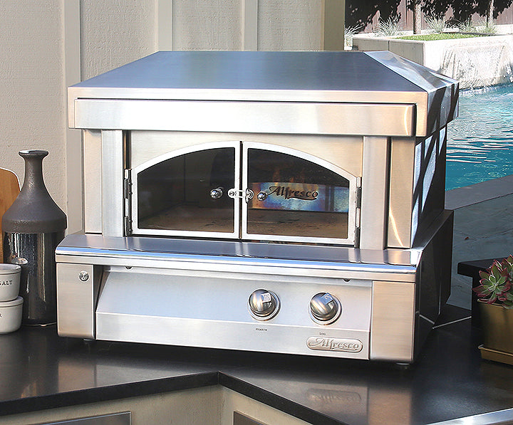 Alfresco Pizza Oven Plus 30-Inch Countertop Gas Pizza Oven